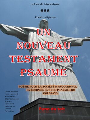 cover image of Un Nouveau Testament Psaume